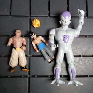 Dragonball Z End‎ Of Z Goku Figures Frieza Majin Buu Bandai Vintage See pics ZC